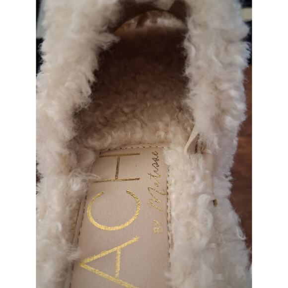 Beach By Matisse Frost Sandal Cozy Fuzzy Soft Platform Brand New Women Size 7M - Picture 9 of 9